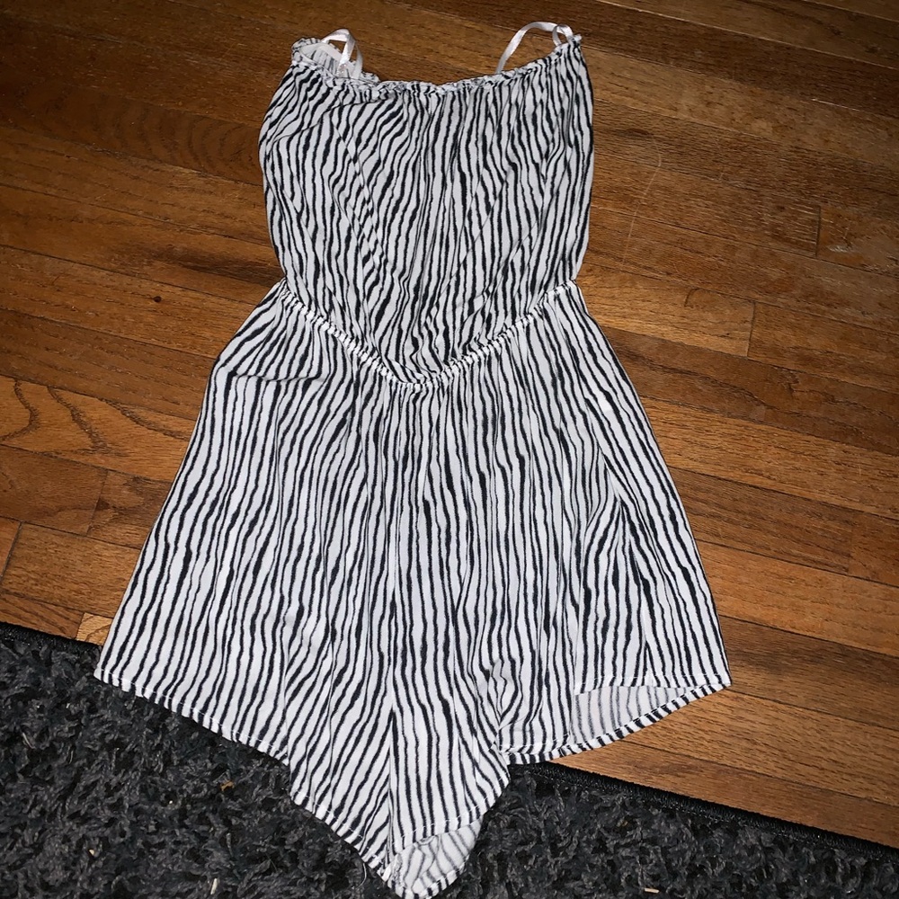 H&M strapless romper